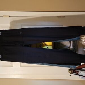 Women's Dickies Black Skinny Jogger Scrub Pants